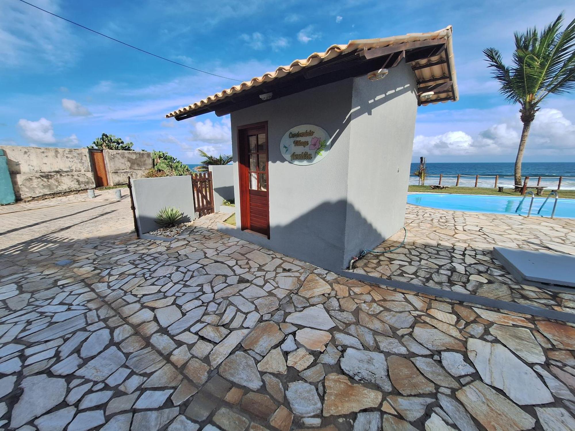 Condominio Exclusivo A Beira Mar - Casa De 04 Quartos Com Piscina E Churrasqueira Barra de Sao Miguel Εξωτερικό φωτογραφία